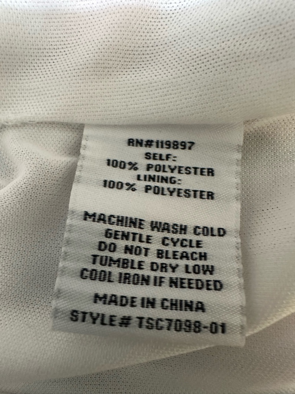 #185- NEW 19 Cooper Pastel Marble Print Strapless Ruched Tube Top - Picture 9 of 9